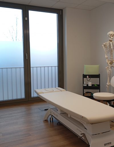 Behandlungsraum Physiotherapie Brandt Ladenburg