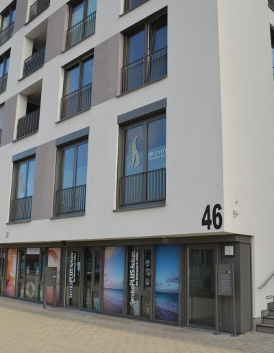 Physiotherapie Brandt in Ladenburg, Praxis Außenansicht